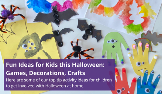 Fun ideas for children to celebrate Halloween: Games, Decorations, Crafts!