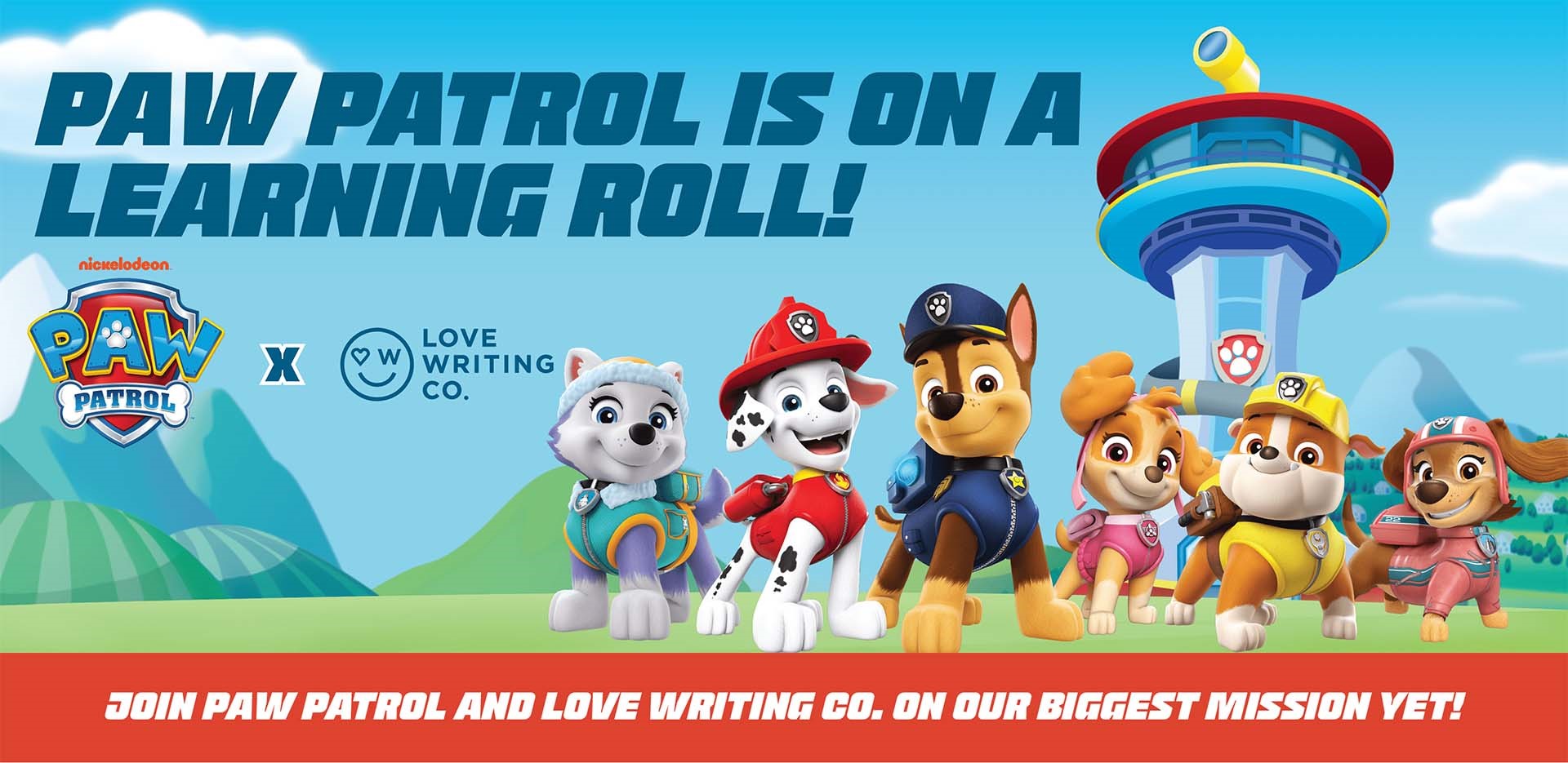 Learn to Write with Paw Patrol: Writing Activities and Tools to Support Learning