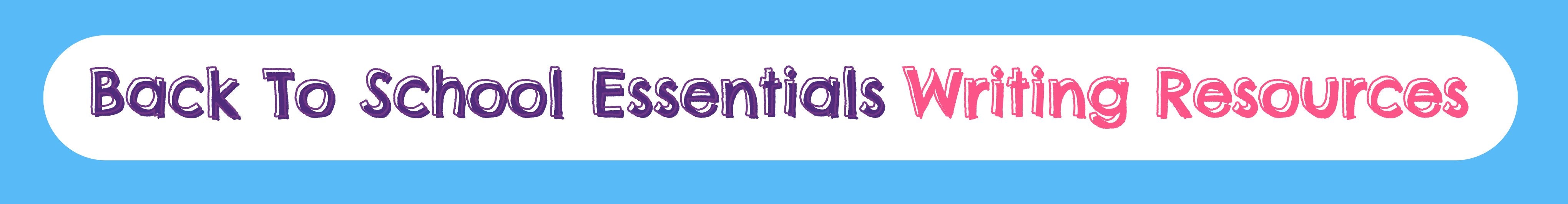 School Supply Shop - Excel their learning this new school year