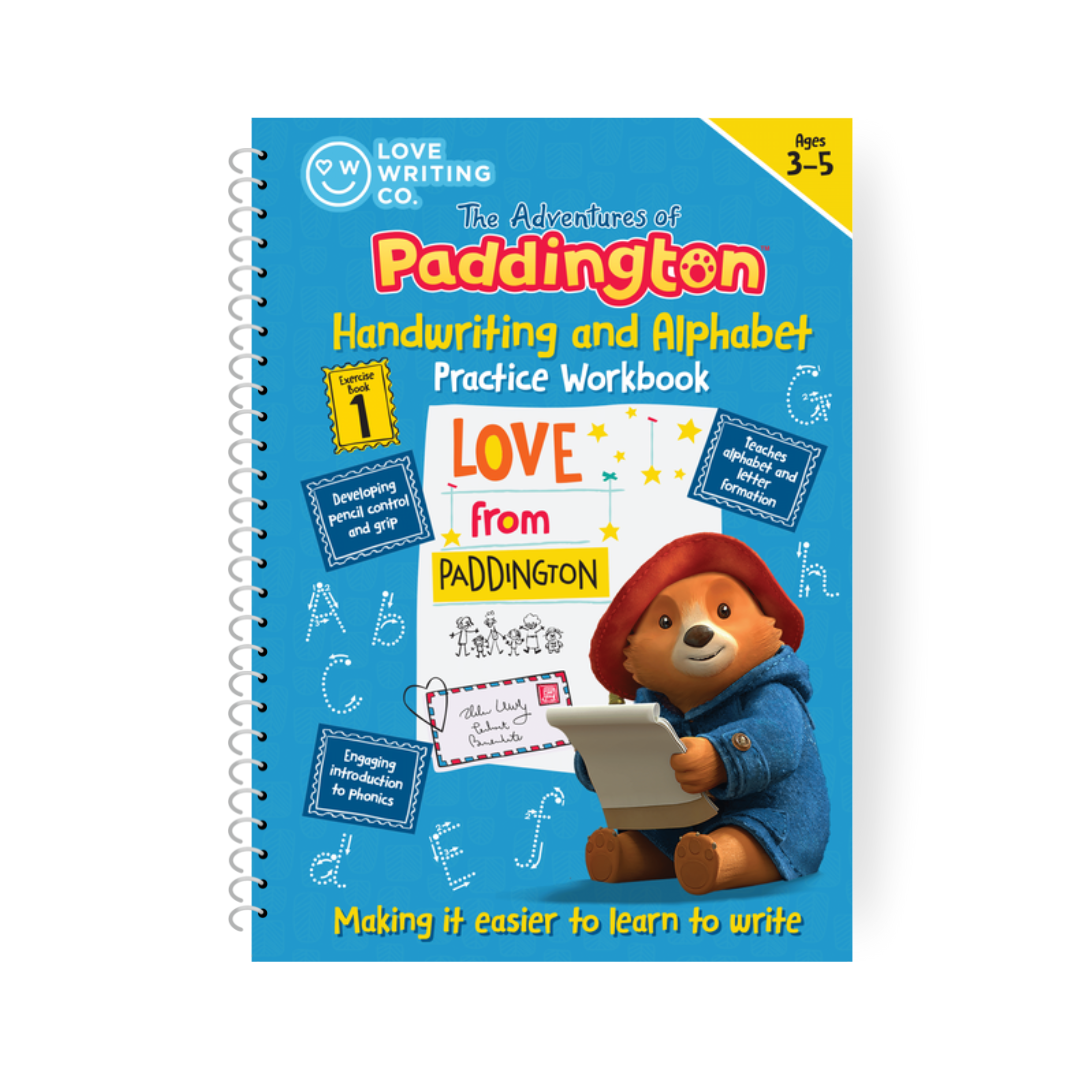 PADDINGTON™ Learn to write the Alphabet and Handwriting Practice Activity Book: Ages 3-5