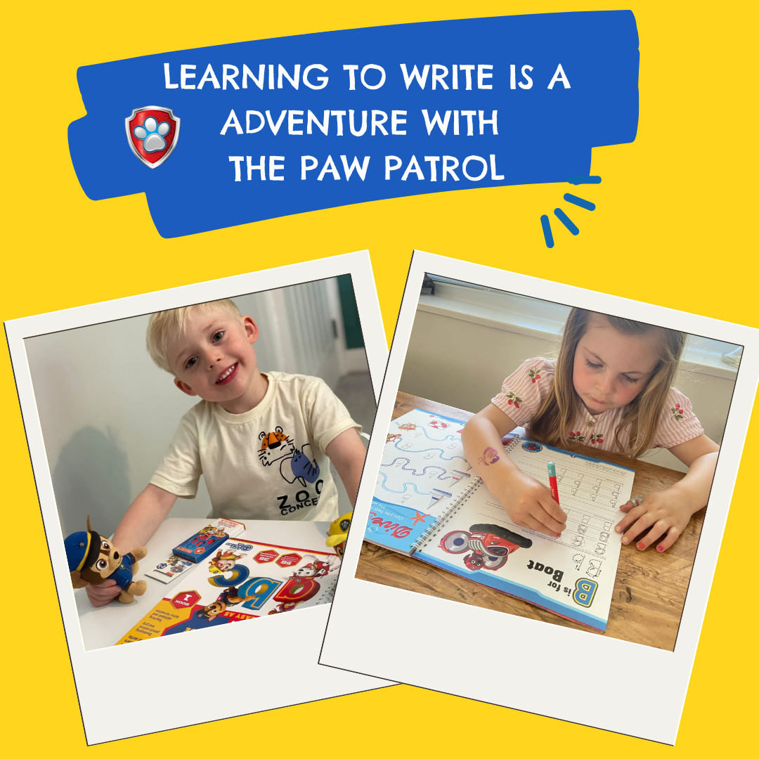 My First PAW PATROL Pre-Writing Skills Bundle | First Writing Steps Ages 2+