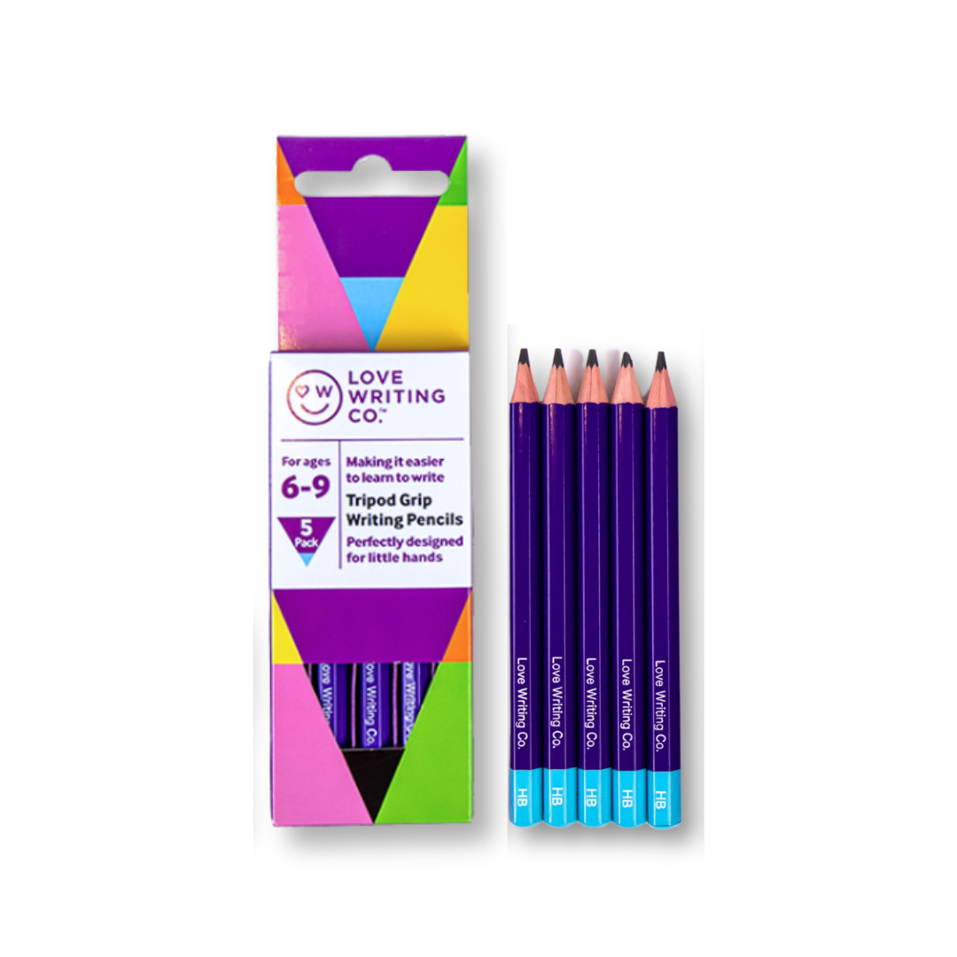 Ages 6-9 Tripod Writing & Erasable Colouring Pencil Bundle