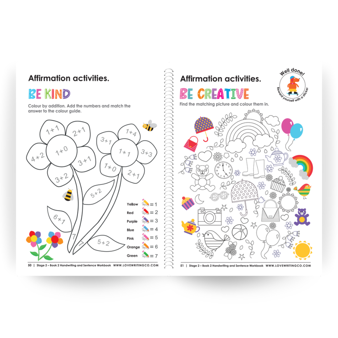 NEW! Better Writing 2 - Cursive Handwriting Practice Pack 2 Bundle Ages 6-9