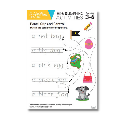 Home learning activities for ages 3-6