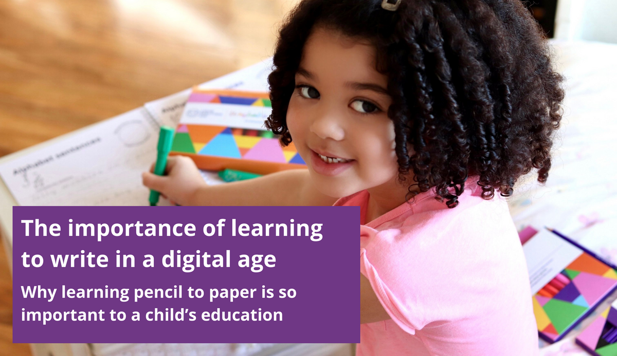Why is it so important to help my child learn to write?