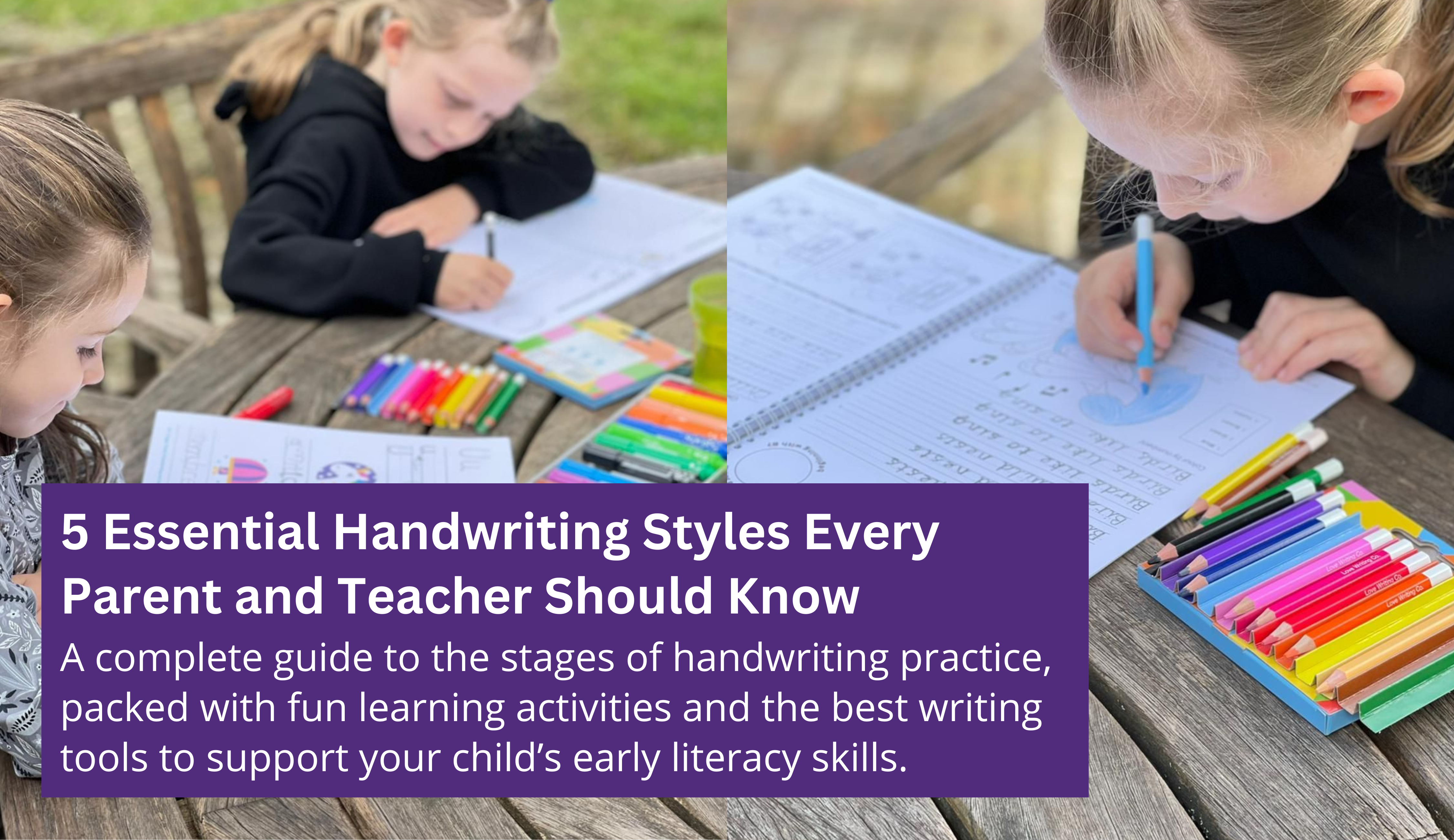 the five essential handwriting stages for children learning to write for the first time 