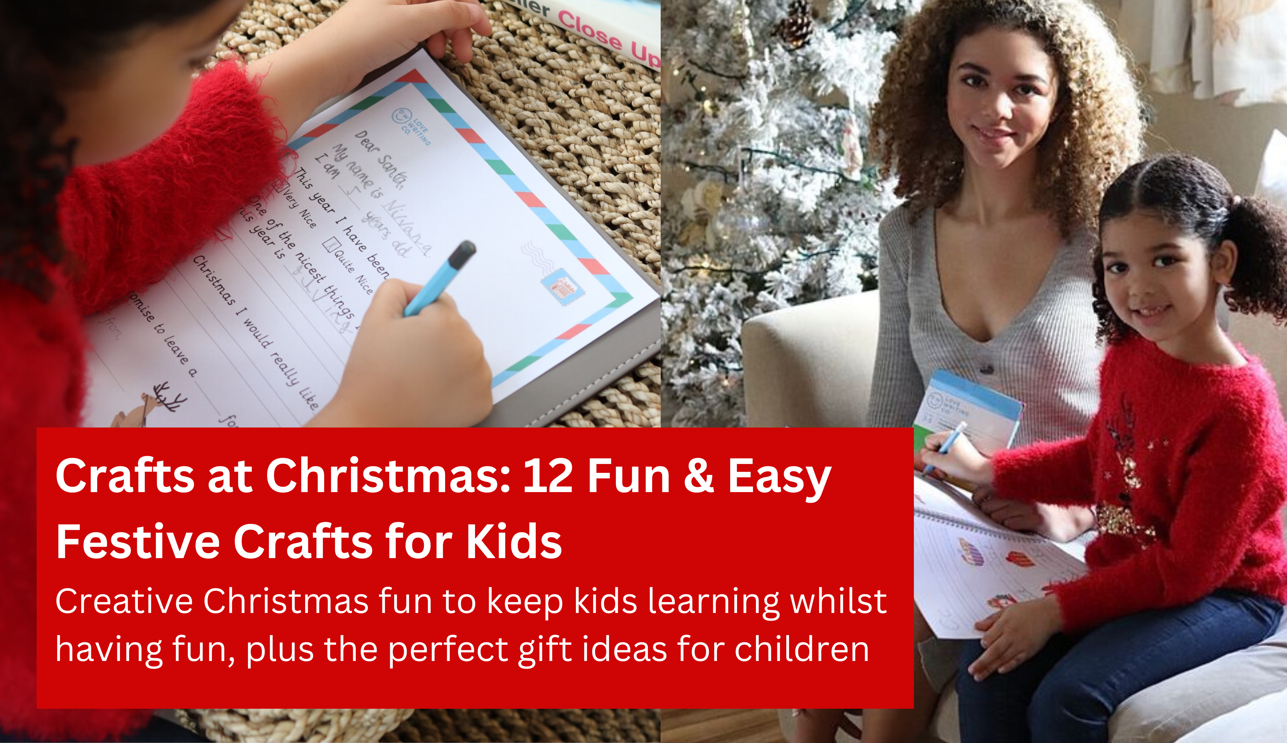 Crafts at Christmas: 12 Fun & Easy Festive Crafts for Kids