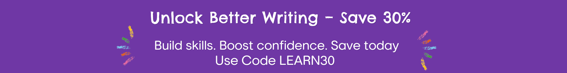Unlock Better Writing – Now 30% Off!