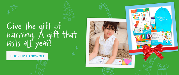 Love Writing Co. Handwriting Practice Made Easier and Fun For Children