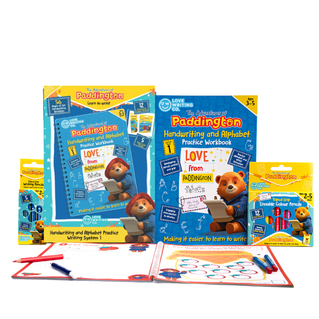 PADDINGTON™ Learn To Write The Alphabet And Handwriting Practice Pack: Ages 3-5