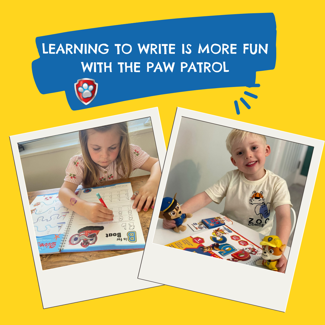 The Ultimate PAW PATROL Learn To Write The Alphabet Bundle Ages 3-5