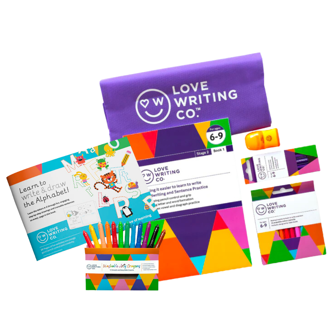 Left-Handed Creative Learning Pack for Ages 6-9