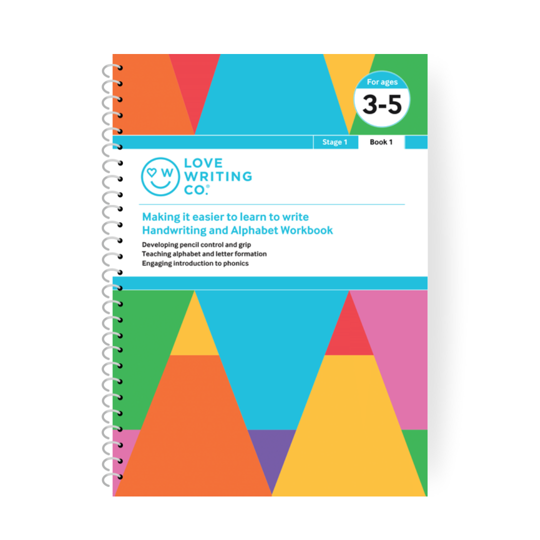 Handwriting & Alphabet Handwriting Practice Stage 1 Book 1 Age 3-5