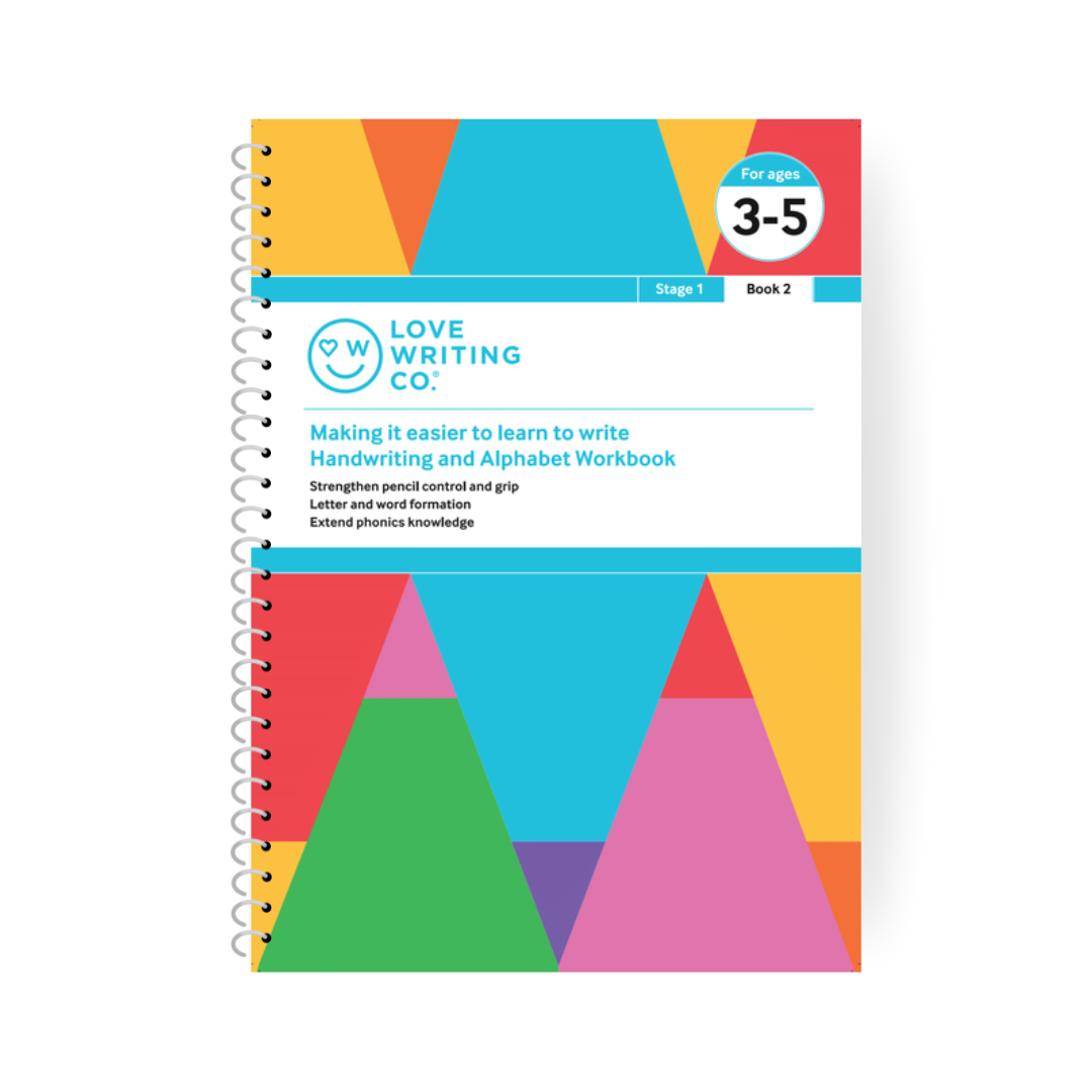Handwriting And Alphabet Practice Stage 1 Book 2 - Age 3-5