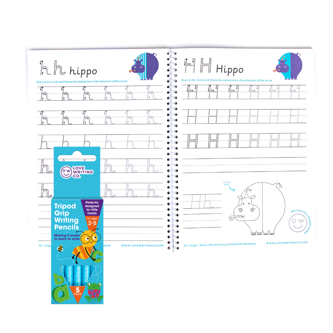 Beginners Complete Learn To Write Handwriting Practice Pack: Age 3-5