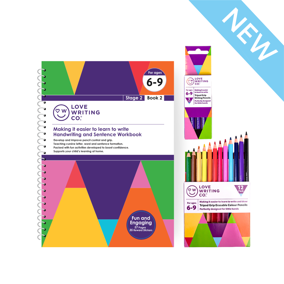 NEW! Better Writing 2 - Cursive Handwriting Practice Pack 2 Bundle Ages 6-9