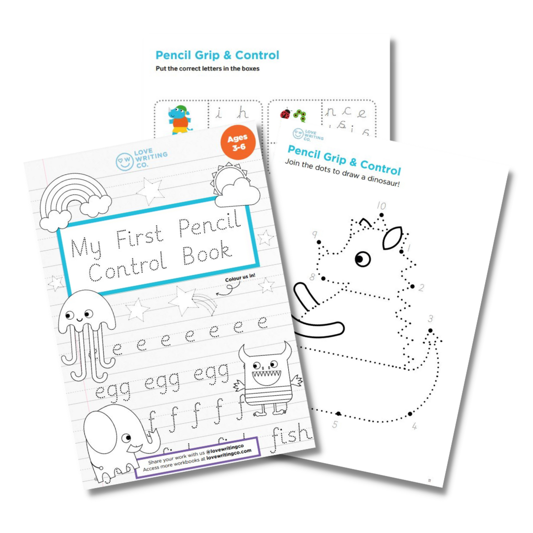 First Pencil Control eBook for Ages 3-6 | Early Writing