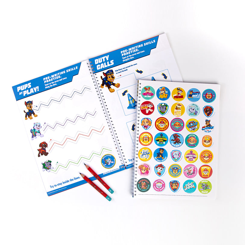 My First PAW PATROL Pre-Writing Skills Bundle | First Writing Steps Ages 2+