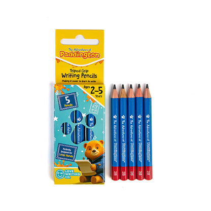PADDINGTON™ Tripod Grip Writing Pencils: Ages 2-5