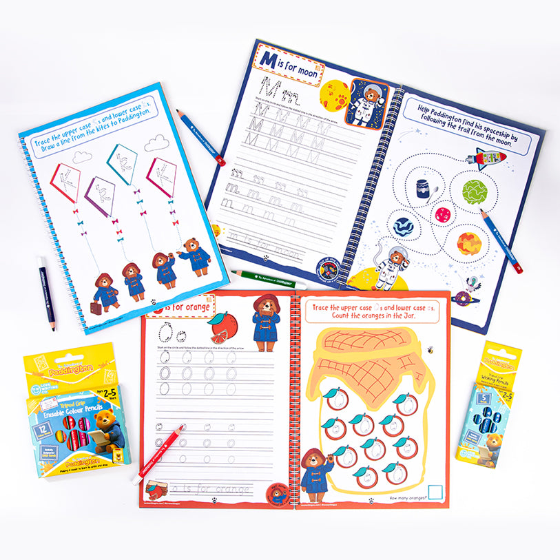 PADDINGTON™ Learn To Write The Alphabet And Handwriting Practice Pack: Ages 3-5
