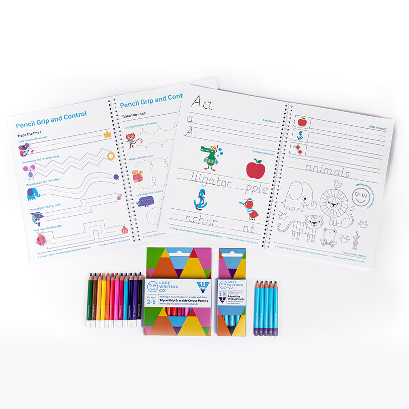Beginners Complete Learn To Write Handwriting Practice Pack: Age 3-5