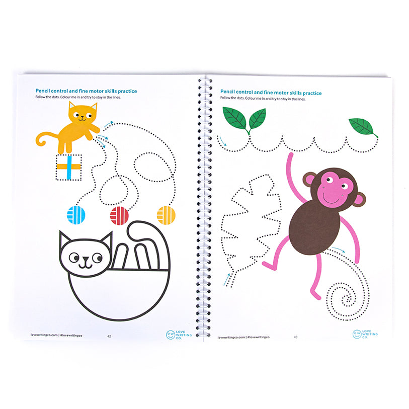 Left-Handed Learning To Write Complete Bundle: Ages 3-5