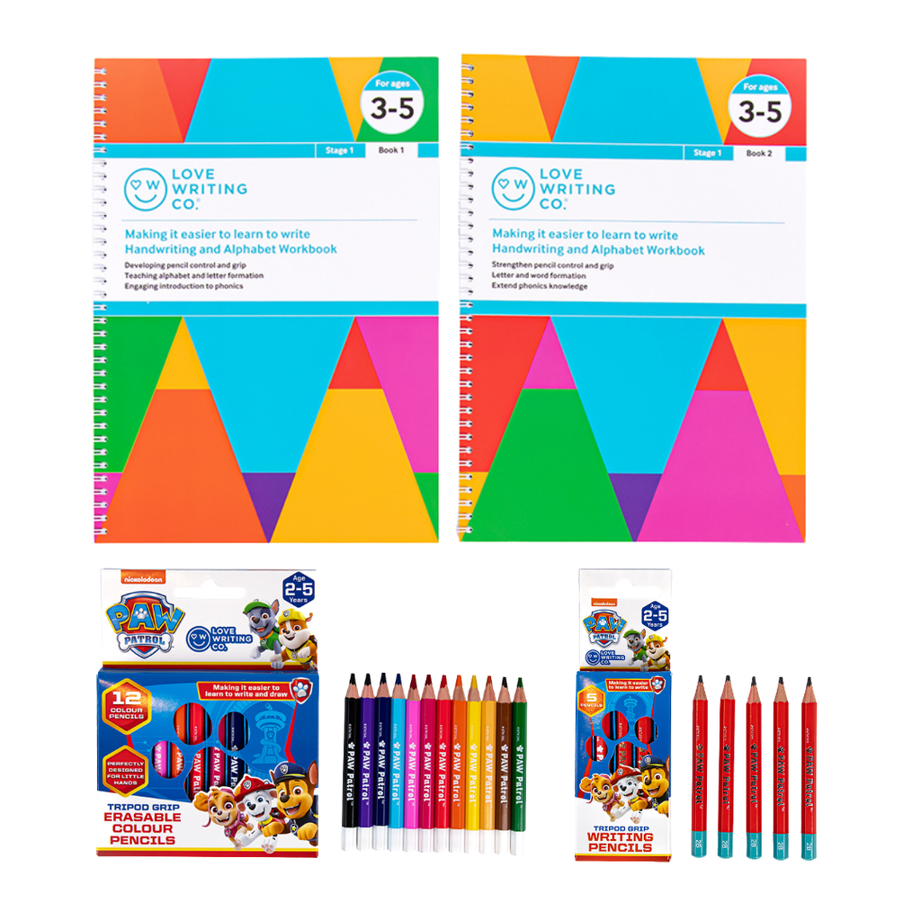 Beginners Complete Learn To Write Handwriting Practice Pack: Age 3-5