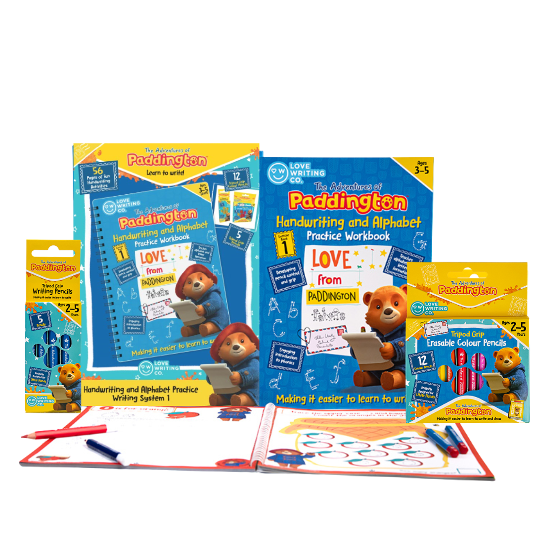 PADDINGTON™ Learn To Write The Alphabet And Handwriting Practice Pack: Ages 3-5