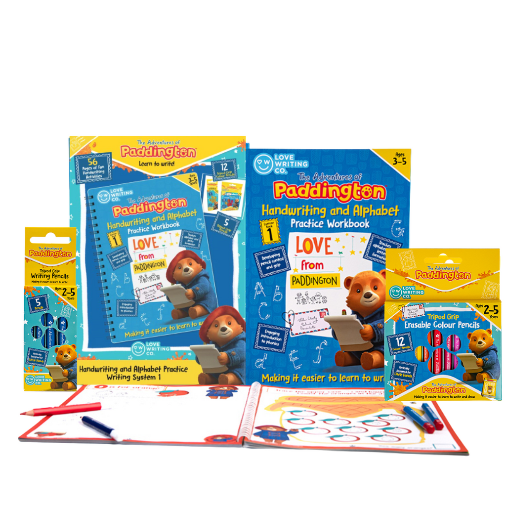 PADDINGTON™ Learn To Write The Alphabet And Handwriting Practice Pack: Ages 3-5