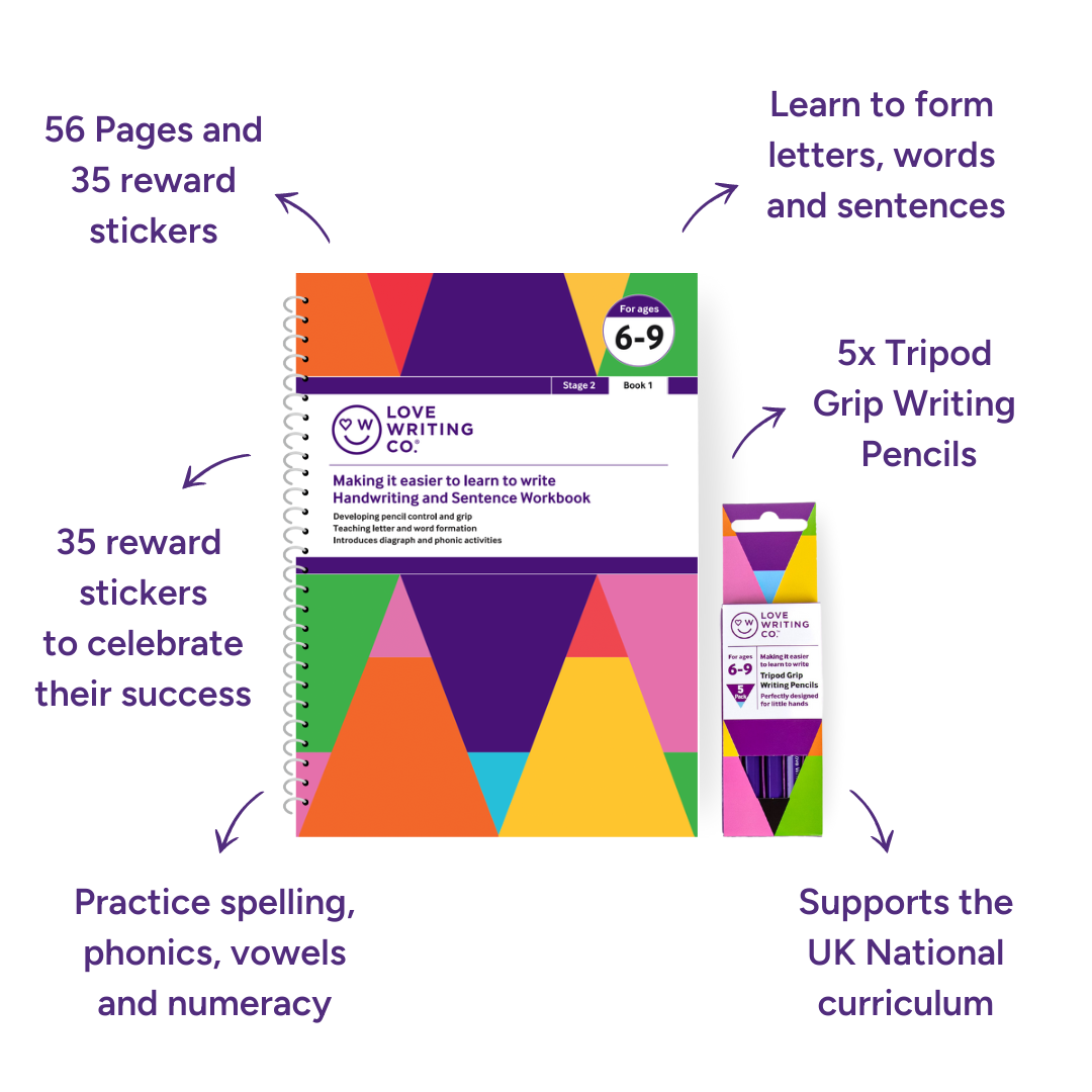 Better Cursive Writing Pack: Handwriting Practice Made Easy - Ages 6-9