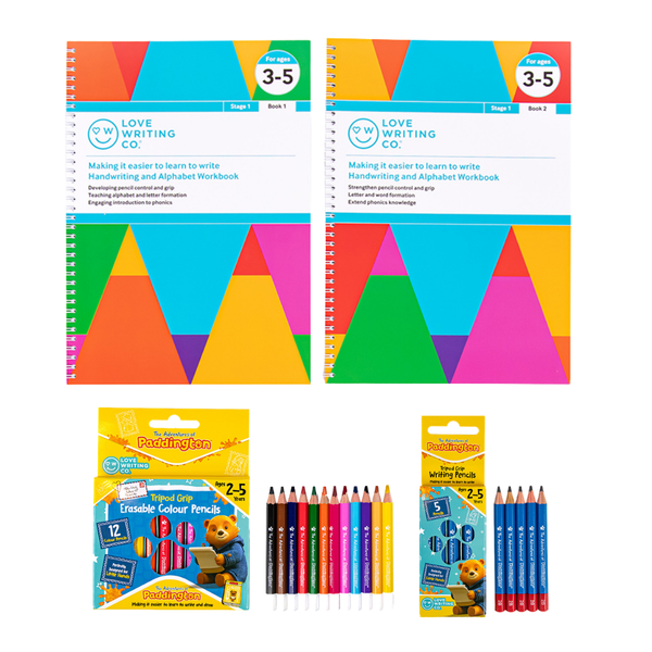 Beginners Complete Learn To Write Handwriting Practice Pack: Age 3-5