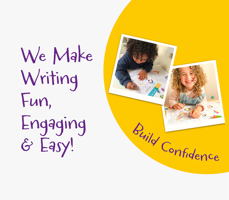 Learning to write for children early years fun handwriting resources 