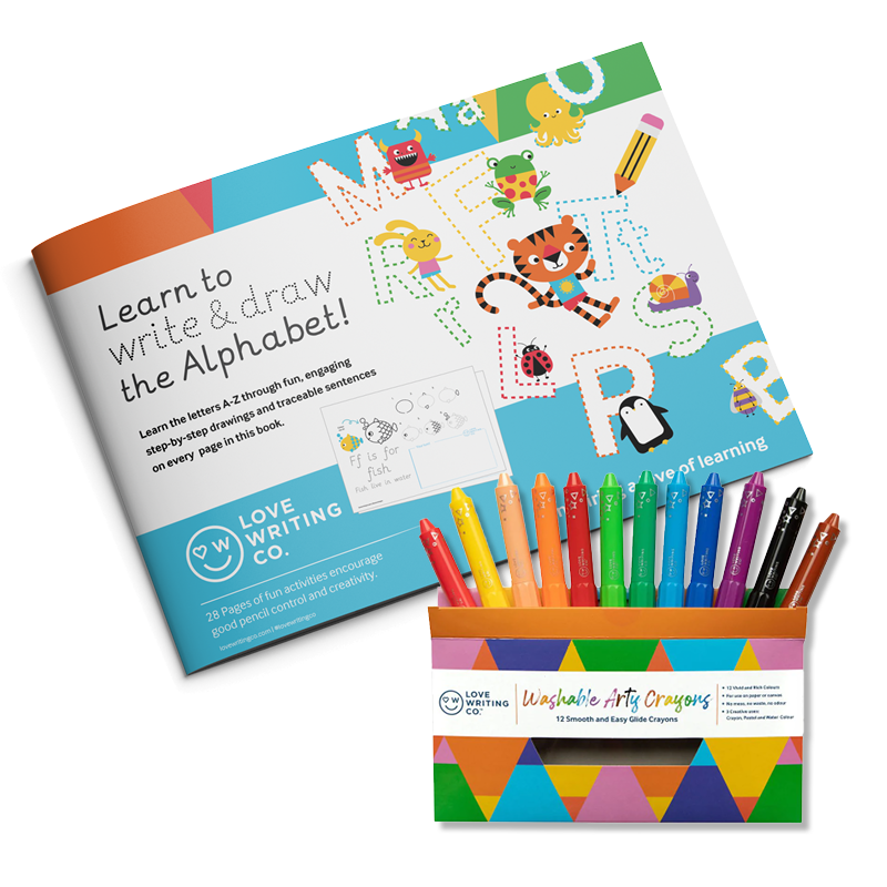 Left-Handed Creative Learning Pack for Ages 6-9