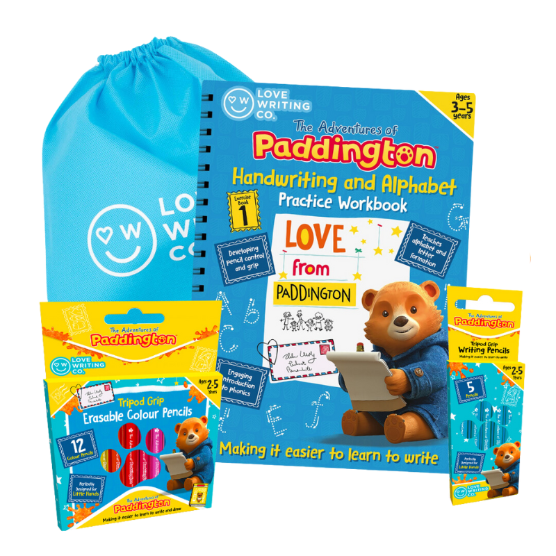 PADDINGTON™ Learn To Write The Alphabet And Handwriting Practice Pack: Ages 3-5