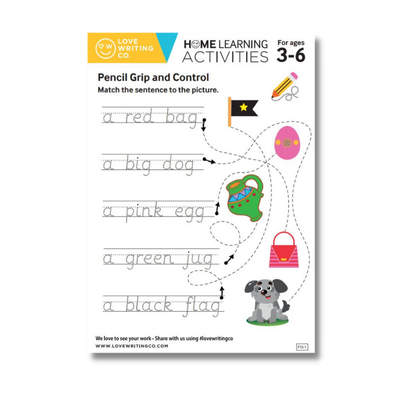 Home learning activities for ages 3-6