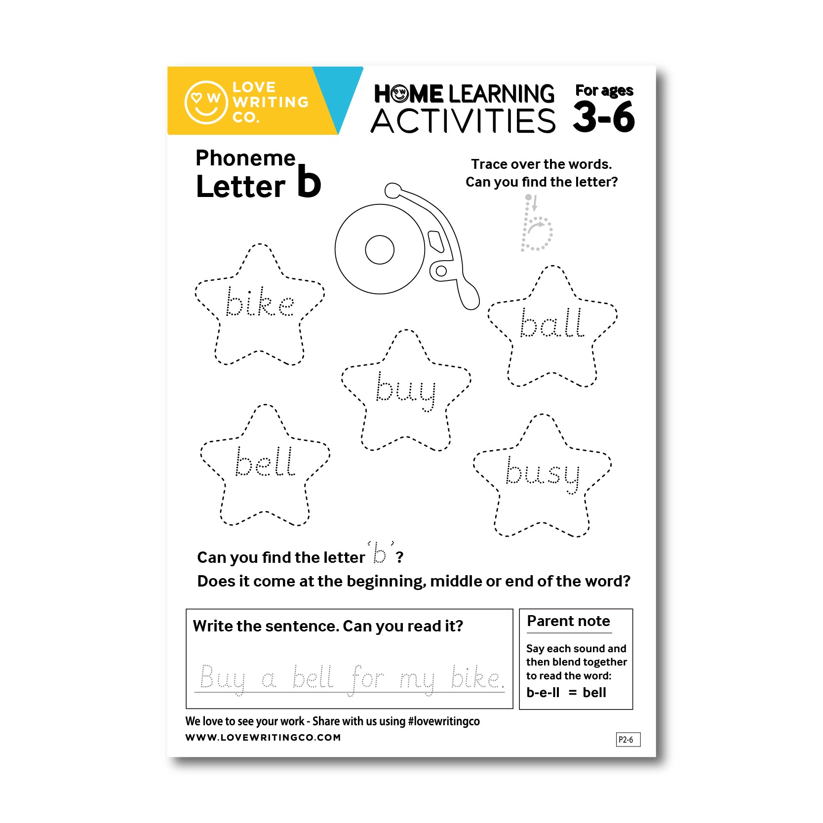 Phoneme Letter B Activities