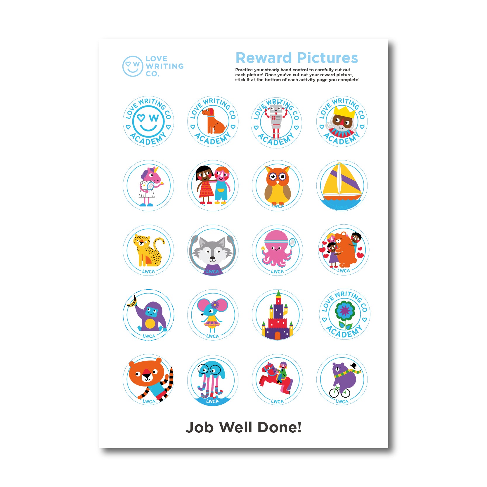 Love Writing Cos Reward Pictures